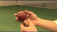 How To Bowl Outswing By Proper Ball Gripping