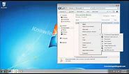 How to Zip a File or Folder in Windows 7