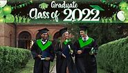Graduate Class of 2022 Banner - 120x20 Inch | Graduation Banner, Green and Black Graduation Party Decorations 2022 | Graduation Yard Banner Graduation Decorations Outdoor | Graduation Yard Decorations