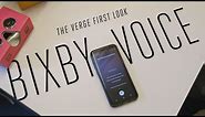 Samsung Bixby Voice first look