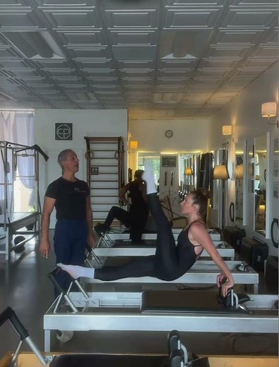 Balance Control Back on the Reformer | Advanced Pilates Exercise ✨