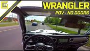 2020 JEEP WRANGLER RUBICON - POV Drive without Doors in Toronto