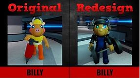 Piggy Skin Redesigns vs Original Characters Official!