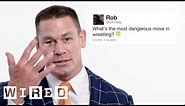 John Cena Answers Wrestling Questions From Twitter | Tech Support | WIRED