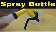 How To Fix A Clogged Spray Bottle-Easiest Method