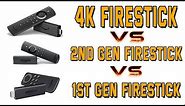 4K FIRESTICK 'VS' 2ND AND 1ST GEN FIRESTICKS (What's the best?)