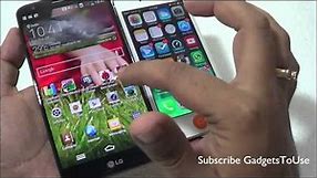 LG G2 VS iPhone 5 Comparison Review Specs, Camera, Storage, Build, Form Factor and Value For Money