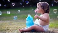 FUNNIEST BABIES Blowing Bubbles - CUTE BABIES Compilation 2017