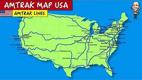 Amtrak map USA: Understand America's train routes