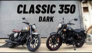Royal Enfield Classic 350 Dark - The Most Loved Variant!!