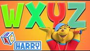 The Letters W X Y Z | Learn The Alphabet With Phonics | ABC Harry Nursery Rhymes & Kids Songs