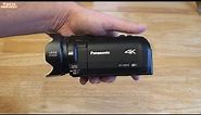 Panasonic 4K Ultra HD Flash Memory Camcorder HC-VX870: Function Overview & First Look