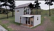 Two Storey Tiny House ( 3.5 x 8 Meters )