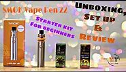 Smok Vape pen 22 || Starter Kit for beginners || Unboxing, Set up & Review