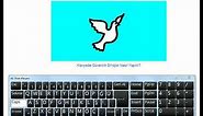 Klavyede Güvercin Emojisi Nasıl Yapılır? How to Make Pigeon Emoji on Keyboard?