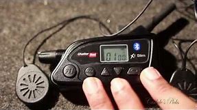 Chatterbox x1 slim, motorcycle 2 way radio: Unboxing and feature overview