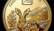 $100 Pure Gold Coin – Lunar Year of the Rabbit  | The Royal Canadian Mint
