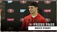 Brock Purdy Discusses the Importance of Being Coachable | 49ers