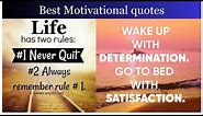 Best motivational quotes/Inspirational quotes/life changing quotes
