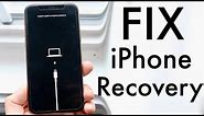 FIX iPhone Stuck On Connect To iTunes Screen! (Recovery Mode) (2020)