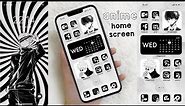 iOS15 home screen customization ~ anime theme👾 widgetsmith tutorial