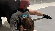 Iron Cross Driving into the bottom wrestler to stand them up when we have the iron cross and they post their foot. 📍 McDonough, GA 🎙 @knarkill77 🤼 @x.anderlol ⚪️ @dollamur | Compound Wrestling