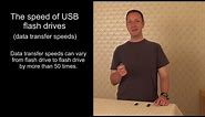USB Flash Drive Data Transfer Speeds Explained