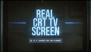 Real CRT TV Screen (AE Template)
