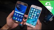 Samsung Galaxy S7 vs Apple iPhone 7