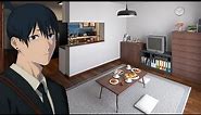 Chainsaw Man | Aki Hayakawa Apartment 360° VR (Dynamic Light & Sound)