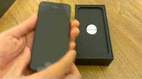 iPhone 5 Unboxing 16GB Black