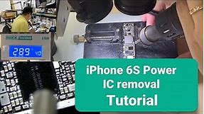 iPhone 6S Power IC replacement【Tutorial】 Online Course Logic board repair