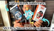 S8 Ultra Smart Watch Unboxing And Review | i8 pro max full review | S8 Ultra Smart Watch Review Hind