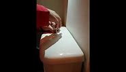 Maintenance - Toilets. Pull-Rod Flush System