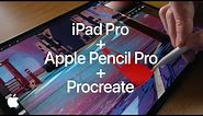 The new iPad Pro + Procreate