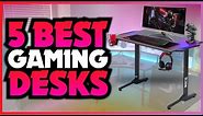 🏆5 Best GAMING Desks for XBOX & PS5 2024: Small Room Gaming Desks💪