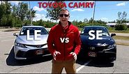 2021 Toyota Camry LE vs SE | Which one is right for you?