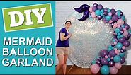 Mermaid Tail Balloon Garland