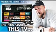 Is Amazon's Cheap 4K TV Worth It? Amazon Fire 4 Series 43" TV Unboxing & Review 2023