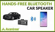 Bluetooth Hands-Free Car Speaker for iPhone & Android