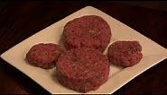 How to Make Juicy Hamburgers Out of Lean Ground Beef : Burger Cooking Tips