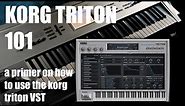 Korg Triton 101 (VST, 2024 Edition)