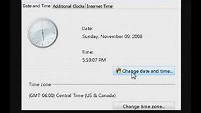 How to Reset a Computer Clock With Microsoft