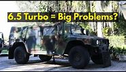 Turbocharged Humvee Engine Teardown... We Find Major Issues! M1165 HMMWV