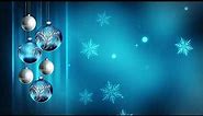 Fondo video - Feliz Navidad - Christmas Background Blue HD