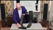 Hunter Refined Slim Fit Creeper Knee High Boots Unboxing