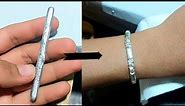 how to make silver bracelet at home | Silver Bracelet 100g