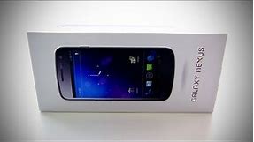 Samsung Galaxy Nexus Unboxing