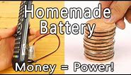 How to Make a Coin Battery