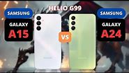 Samsung Galaxy A15 vs Samsung Galaxy A24 | Same Specs? | PHONE COMPARISON